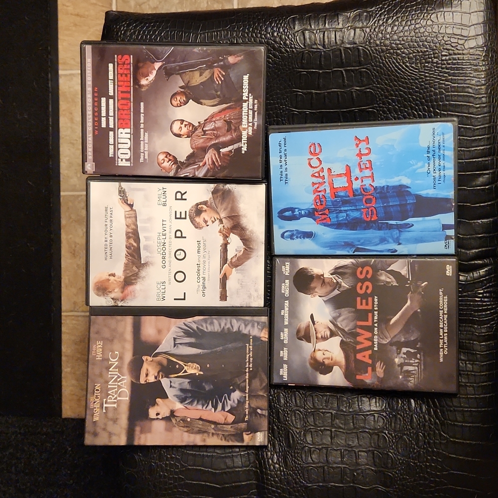 5 dvds